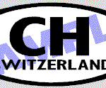 OVL439 Switzerland Oval Decal