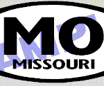 OVL474 Missouri Oval Decal