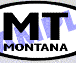 OVL475 Montana Oval Decal