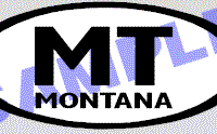  OVL475 Montana Oval Decal