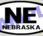 OVL476 Nebraska Oval Decal