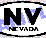OVL477 Nevada Oval Decal