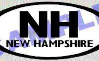  OVL478 New Hampshire Oval Decal