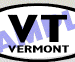 OVL494 Vermont Oval Decal