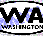 OVL496 Washington Oval Decal