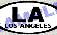  OVL504 Los Angeles Oval Decal