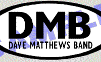  OVL505 Dave Matthews Band Oval Decal