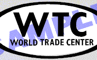  OVL509 World Trade Center Oval Decal