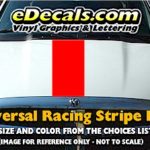 RSS901 Universal Single Racing Stripe Kit