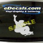 SPT107 Skateboarding Boarder Sport Cartoon Decal