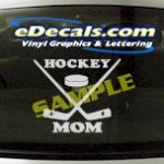 SPT135 Hockey Mom Sport Cartoon Decal