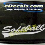 SPT197 Softball Mom Sports Cartoon Decal