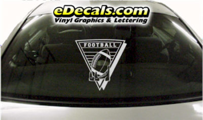 SPT220 Football Sports Graphic Cartoon Decal