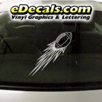  SPT222 Football Sports Ball Cartoon Decal