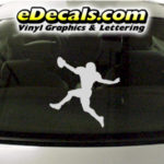 SPT226 Football Sports Player Cartoon Decal