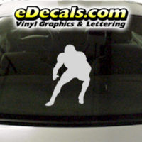  SPT239 Football Sports Player Cartoon Decal