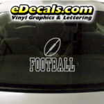 SPT247 Football Sports Graphic Cartoon Decal