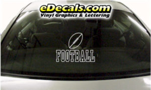 SPT247 Football Sports Graphic Cartoon Decal
