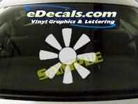  SYM102 Asian Symbol Decal