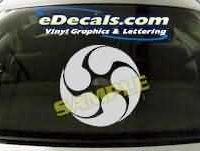  SYM104 Asian Symbol Decal