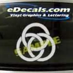 SYM108 Asian Symbol Decal