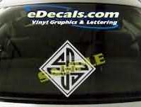 SYM112 Asian Symbol Decal