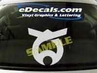 SYM114 Asian Symbol Decal