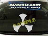  SYM115 Asian Symbol Decal