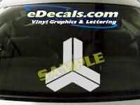 SYM116 Asian Symbol Decal