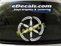 SYM118 Asian Symbol Decal