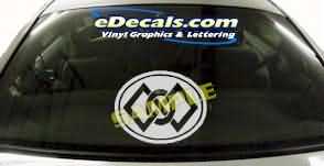 SYM120 Asian Symbol Decal