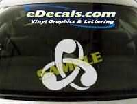  SYM124 Asian Symbol Decal