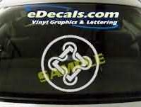  SYM125 Asian Symbol Decal