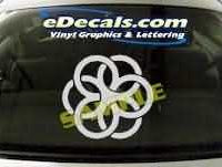 SYM126 Asian Symbol Decal