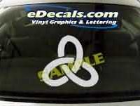 SYM127 Asian Symbol Decal