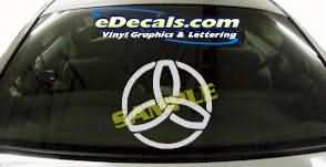 SYM128 Asian Symbol Decal