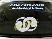 SYM129 Asian Symbol Decal