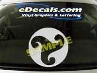  SYM131 Asian Symbol Decal