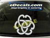 SYM133 Asian Symbol Decal