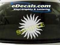  SYM137 Asian Symbol Decal