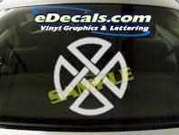  SYM145 Asian Symbol Decal