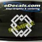 SYM149 Asian Symbol Decal