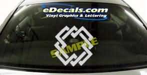 SYM149 Asian Symbol Decal