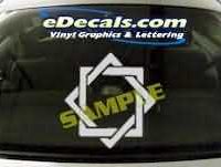  SYM153 Asian Symbol Decal
