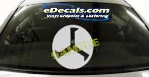 SYM154 Asian Symbol Decal