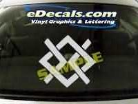  SYM158 Asian Symbol Decal