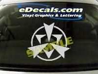  SYM160 Asian Symbol Decal