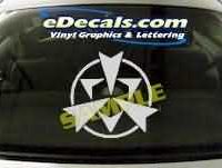 SYM160 Asian Symbol Decal