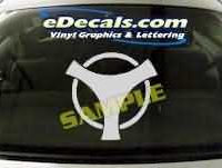  SYM161 Asian Symbol Decal