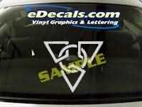  SYM162 Asian Symbol Decal